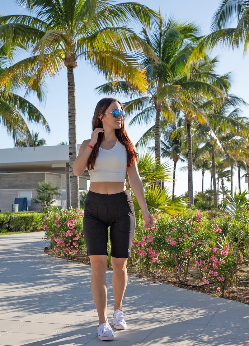 baleaf Women's Bermuda Shorts Knee Length High Rise Long Athletic Shorts Workout Walking Running Shorts Casual Summer Black XL
