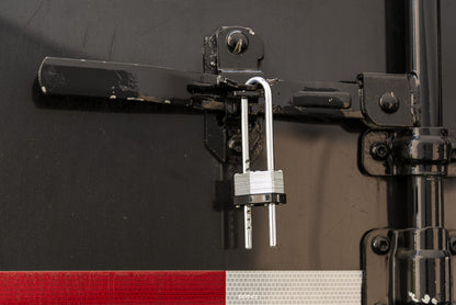 BRINKS - 44mm Laminated Steel Keyed Padlock with Adjustable Shackle - Chrome Plated with Hardened Steel Shackle