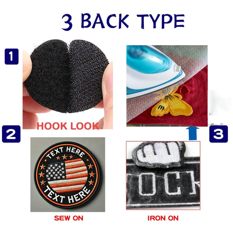 Customized Name Patch, Personalized Removable Tactical Patches Hook and Loop, Embroidered Military Name Patches for Dog Harness, Backpacks, Jackets (