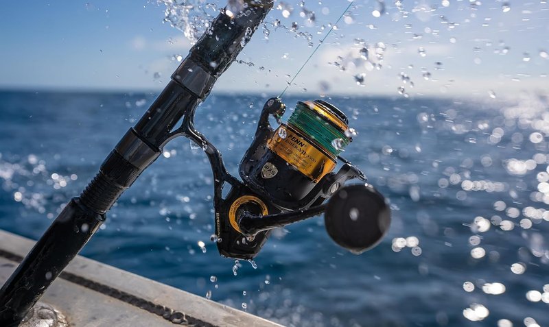 Spinning Fishing Reel - Penn Spinfisher VI with Durable Construction & Smooth Drag System