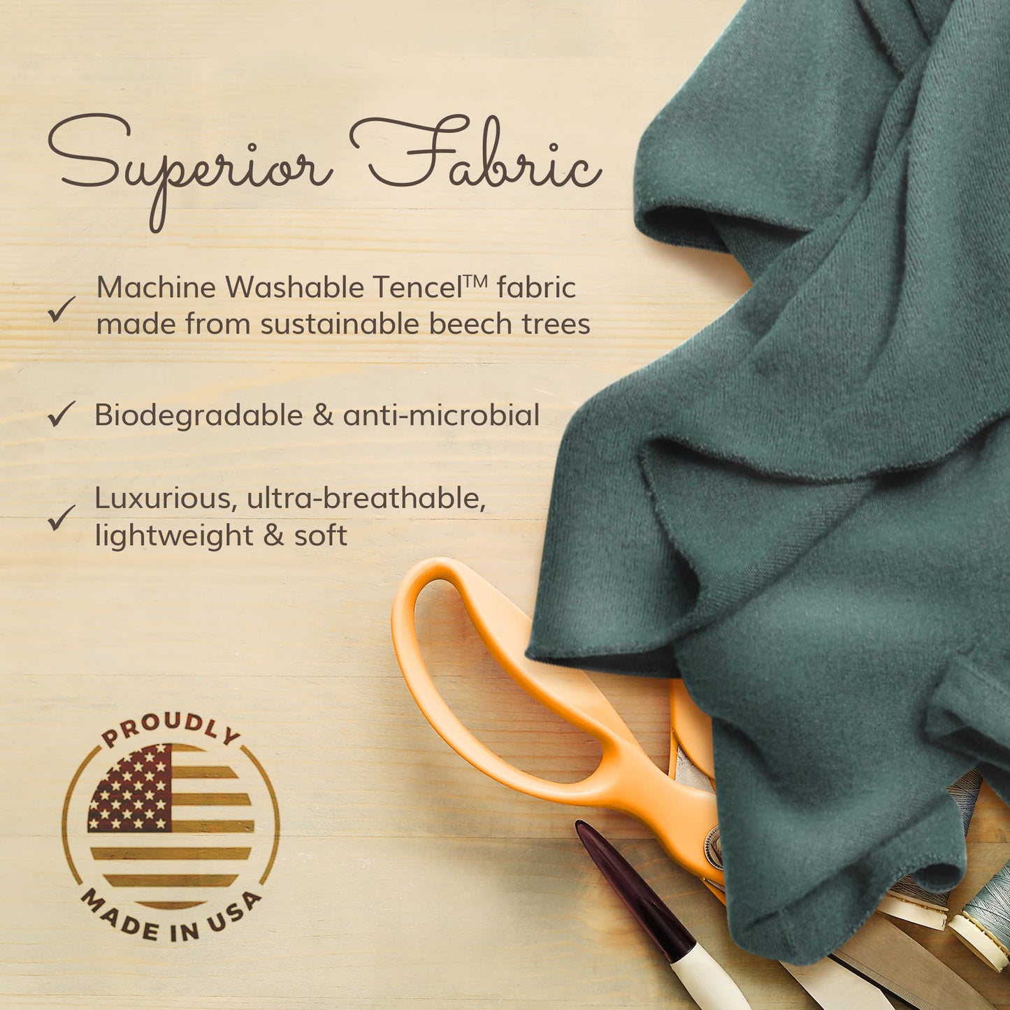 HappyLuxe Travel Wrap and Blanket, Comfort Accessories for Women, Eco Friendly (Sage Green)