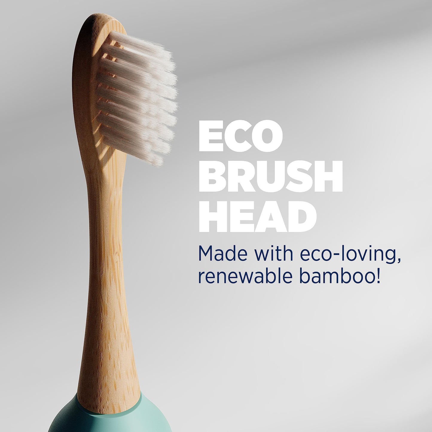 Lumineux Teeth Whitening Sonic Bamboo Electric Toothbrush for Adults - Includes 2 Soft Bristle Replaceable Bamboo Toothbrush Heads, Charging Station & USB Charge Cord - Rechargeable, Bloom Pink