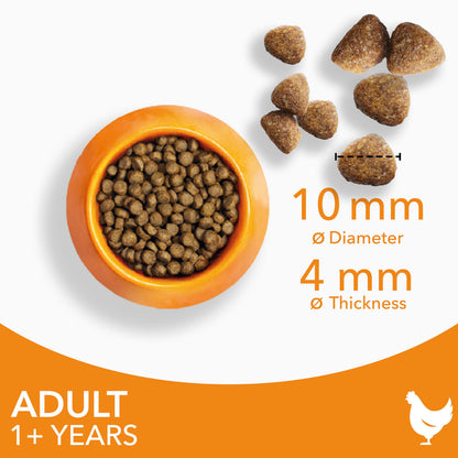 IAMS Adult Complete Dry Cat Food Chicken 3kg - Supports Strong Immune System