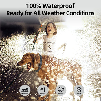 FAFAFROG Dog Bark Collar for Large Medium Small Dogs, Rechargeable Smart Bark Collar, Anti Barking Training Collar with 5 Adjustable Sensitivity Beep Vibration (Black)