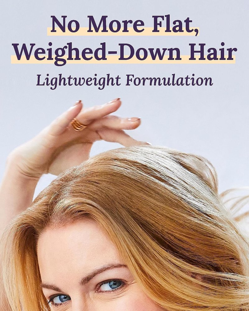 Keranique Volumizing Shampoo & Conditioner Set for Hair Repair, Growth & Thinning Hair Support – Keratin, Biotin, Menthol & Niacinamide, Lightweight Strengthening Formula - Keratin Amino Complex™