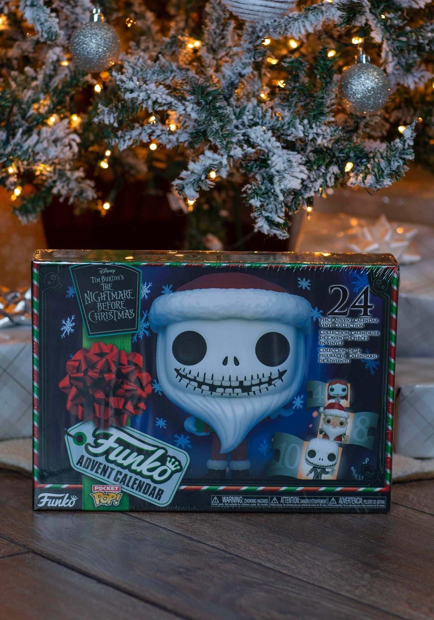 Funko Advent Calendar: the Nightmare Before Christmas - Jack Skellington - (the Nightmare Before Christmas) - Disney: the Nightmare Before Christmas - 24 Days Of Surprise - Mystery Box - Gift Idea