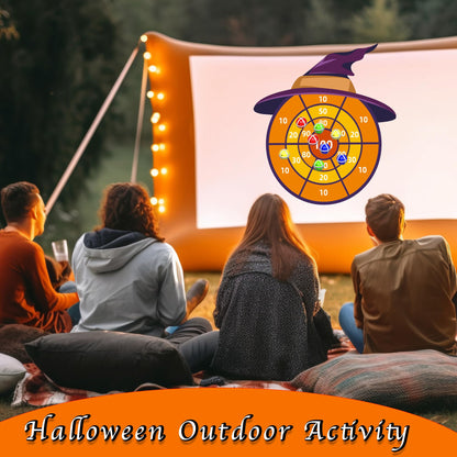 30' Witch Hat Party Favor, Kids Dart Board Game, Halloween Party Supplies Indoor Outdoor Decor, Stocking Stuffers Christmas Birthday Gifts