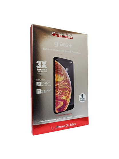 ZAGG Glass+ Screen Protector for iPhone 16e/ 14/13/ 13 Pro - 3X Shatter Protection, High Scratch Resistance, Oil-Resistant, Reinforced Edges, InvisibleShield, Easy Install