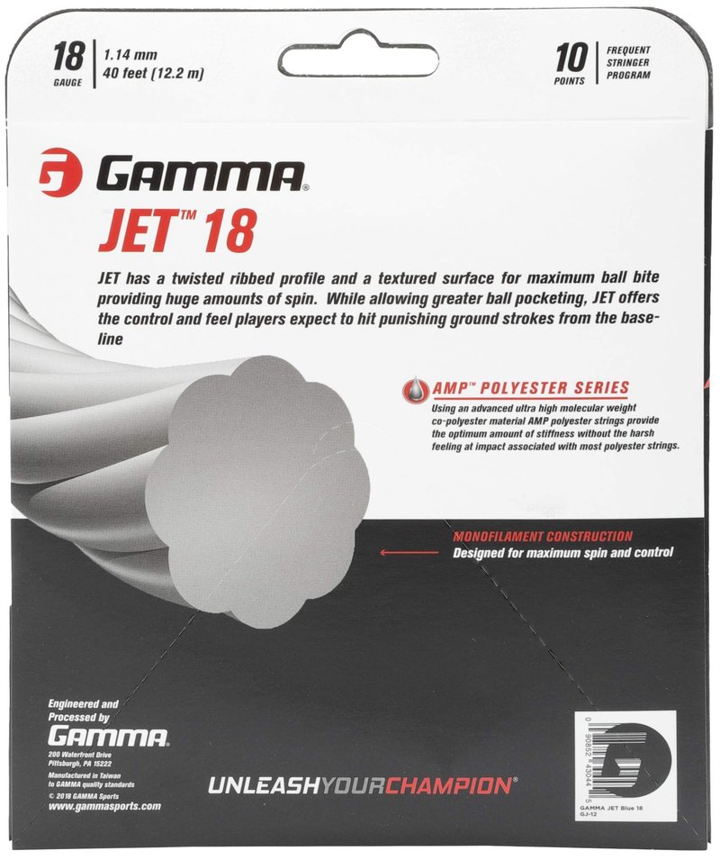 Gamma Sports AMP JET 18g String - Blue