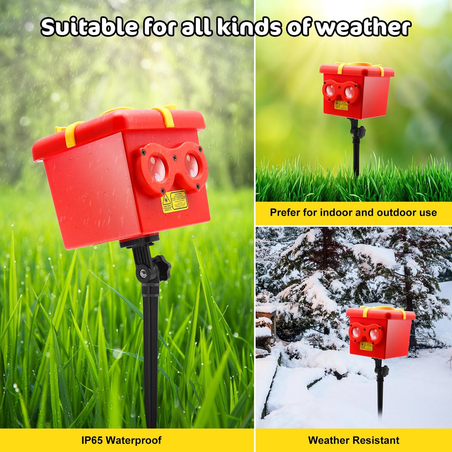 Christmas Halloween 13 Patterns Themes Gift Box Projector Lamp,Led Projector Lights with Remote Control,IP65 Waterproof Garden Decoration Lights,Indoor Outdoor Holiday Decor,Festival Gifts