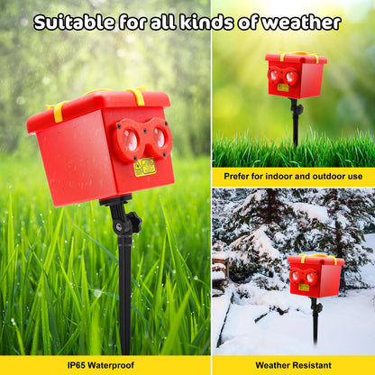 Christmas Halloween 13 Patterns Themes Gift Box Projector Lamp,Led Projector Lights with Remote Control,IP65 Waterproof Garden Decoration Lights,Indoor Outdoor Holiday Decor,Festival Gifts