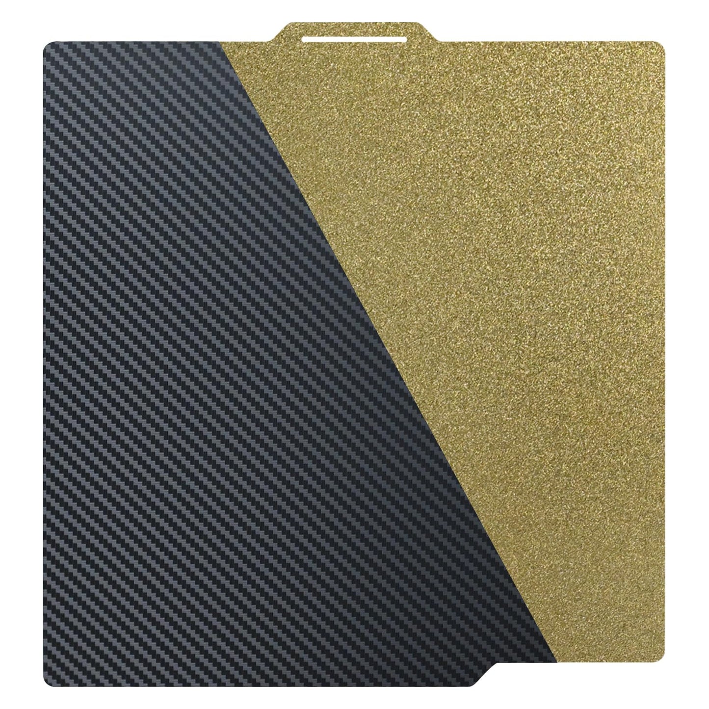 AJOYIB Textured PEI & Smooth PET (Carbon Fiber Pattern) Heat Bed Plate Flexible Print Bed Compatible with Bambu Lab X1C / X1 / X1E / A1 / P1S / P1P