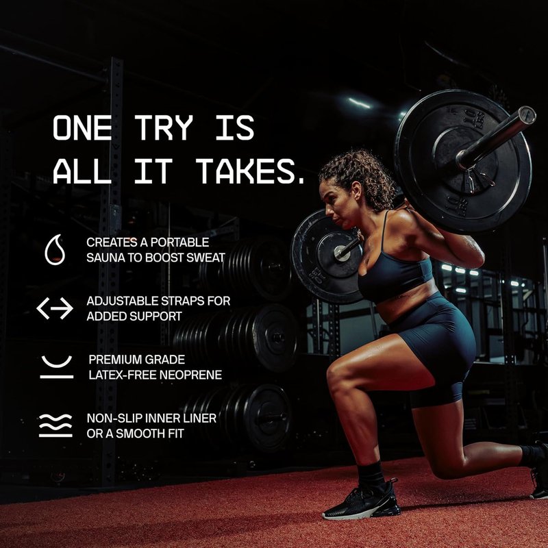 Sweet Sweat Waist Trimmer - Premium Fitness Band for Enhanced Sweat | Unisex Core Series