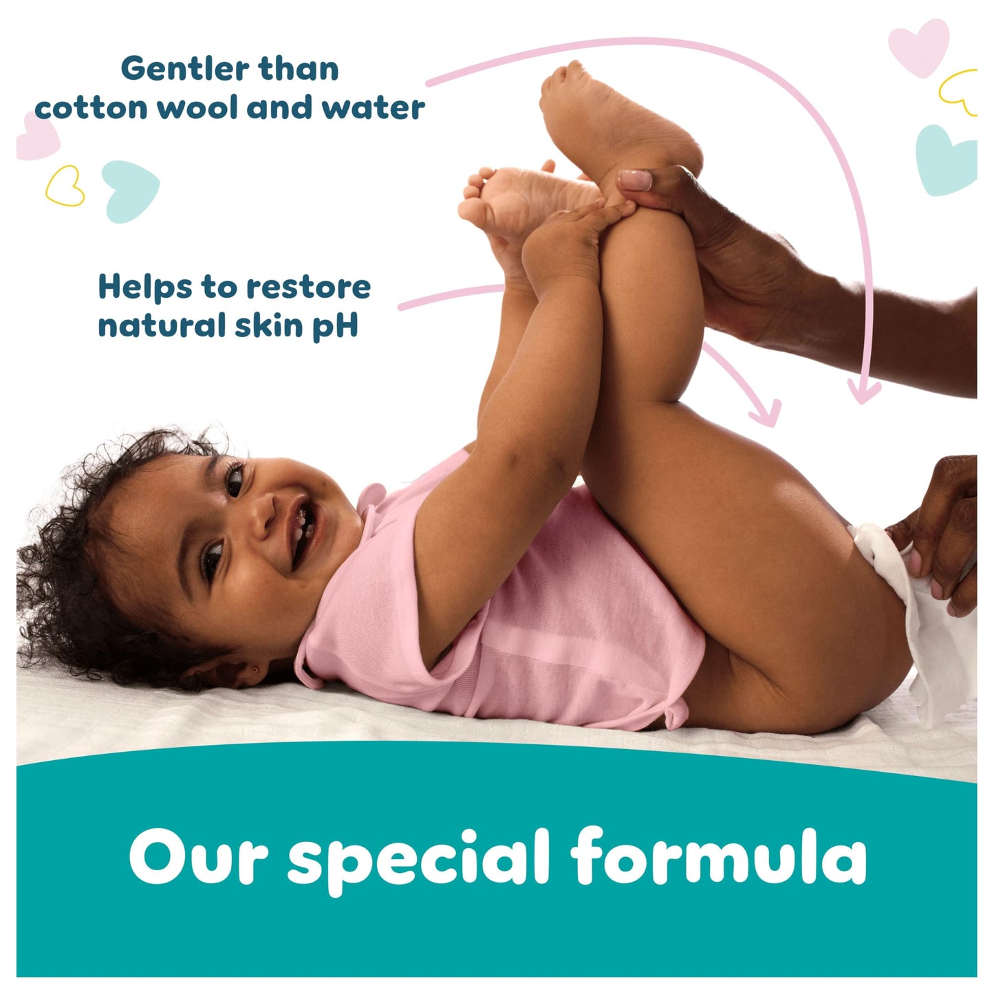 Pampers Sensitive Baby Wipes 15 Packs of 80 = 1200 Baby Wet Wipes, Unscented, For a Soft And Gentle Clean