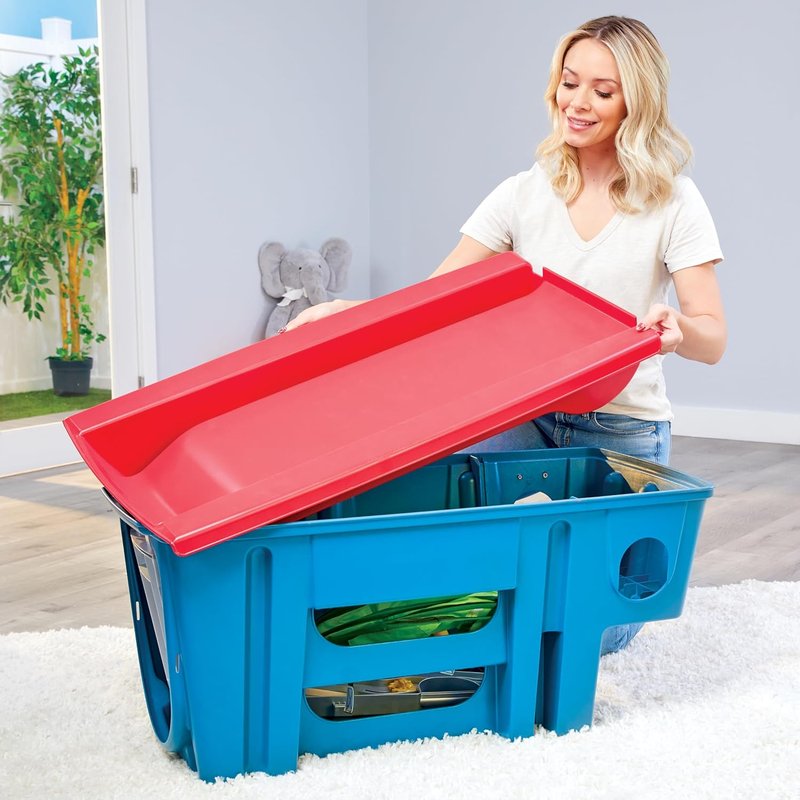 Easy Store Slide & Explore | Indoor Outdoor Climber Playset for Toddlers Ages 1-3