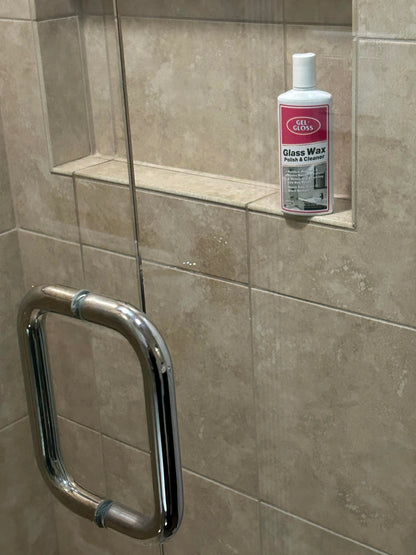 Gel-Gloss No Streek Glass Wax Polish, 8 Fluid Ounces