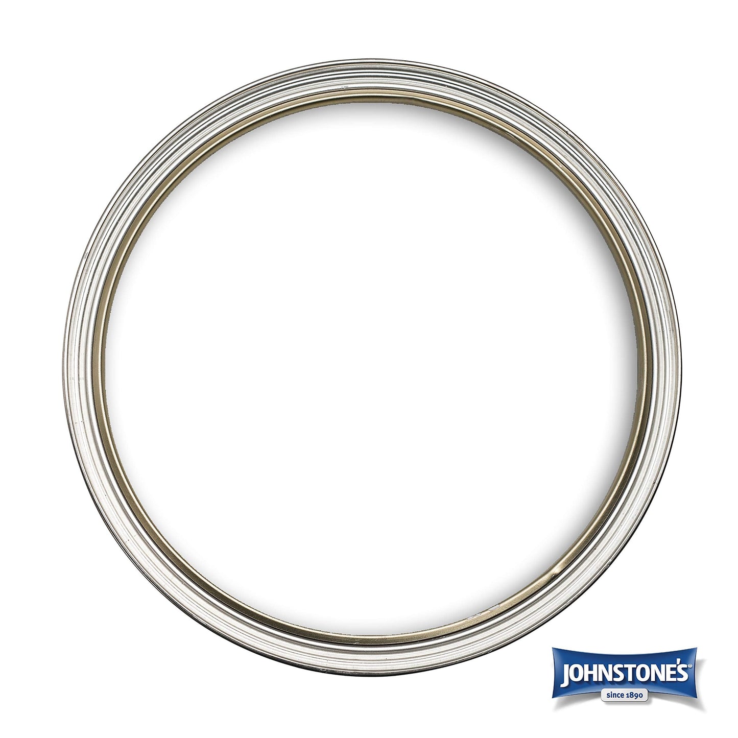 Johnstone's - Wood & Metal Paint - Satin Finish - Brilliant White - 2.5L - Water Based - Non Drip & Quick Drying - Radiator Paint - Low Odour - Dry in 1-2 Hours - 8m2 Coverage per Litre