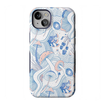 Casely iPhone 14 Plus Case | Sage Garden | Green Floral | Compatible with MagSafe | Bold Protective Design