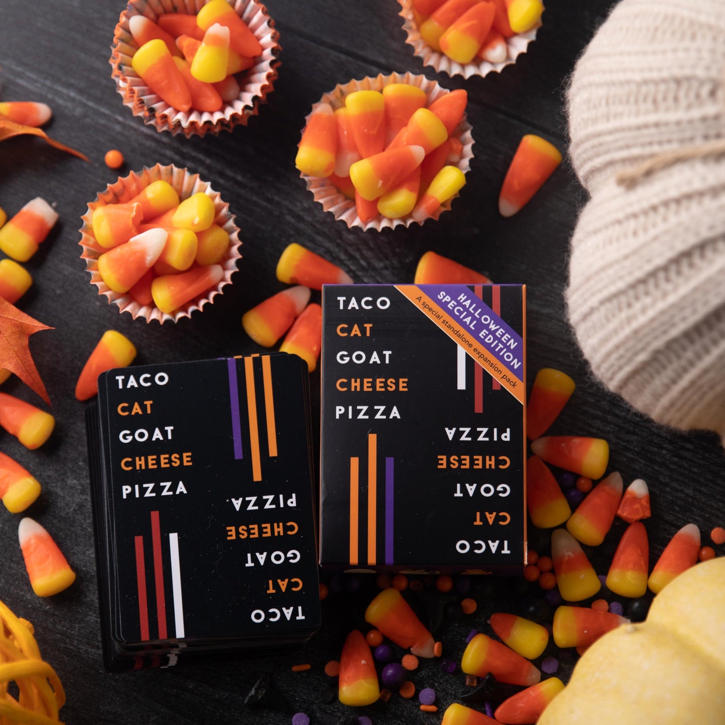 Taco Cat Goat Cheese Pizza Halloween Edition Wildly Spooky Card Game for Family Game Night | Easy to Play 15 Minute Rounds | Fun for Kids, Teens, Adults, and Families | 2-8 Players