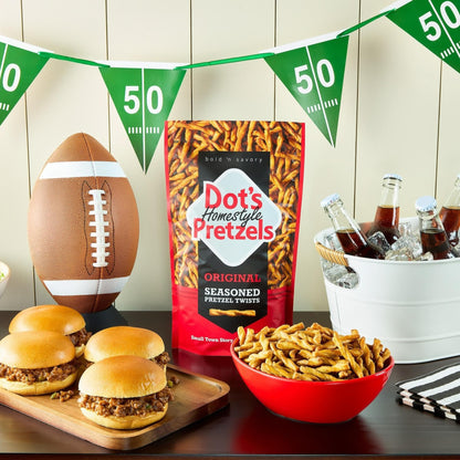 Dot's Pretzels Original Seasoned Pretzel Twist Snack, 16oz Grocery Sized Bag