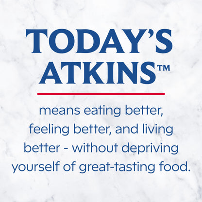 Atkins Milk Chocolate Delight High Protein Shake, 15g Protein, Low Glycemic , 2g Net Carb, 1g Sugar, Keto Friendly , Chocolate Flavored Protein Shakes, 12 Count