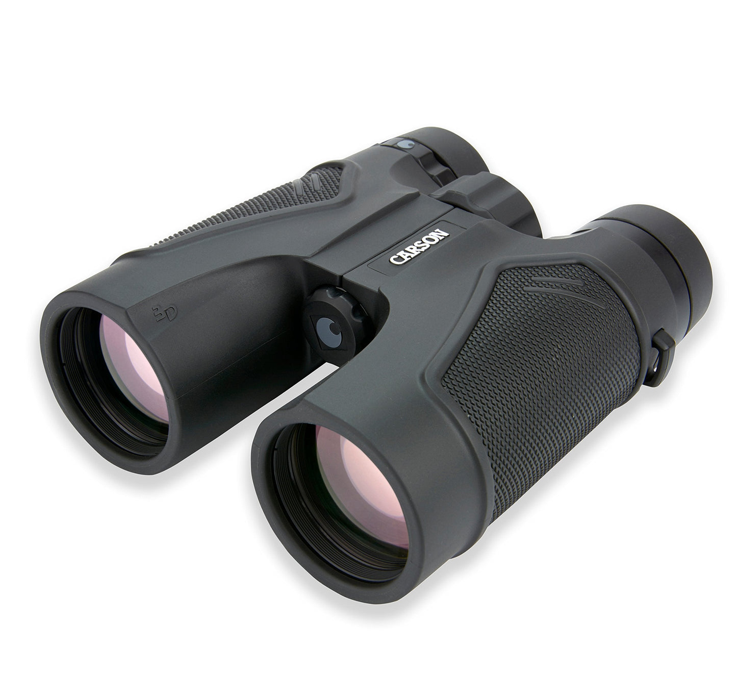 Carson 3D Series 8x42mm High Definition Compact and Waterproof Binoculars with ED Glass, Black (TD-842ED)