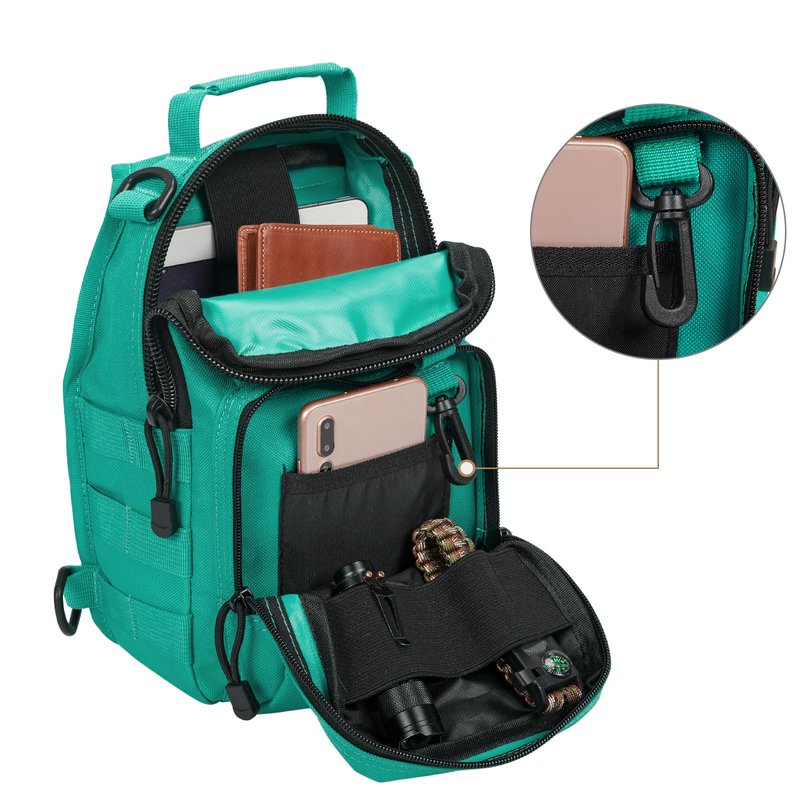 G4Free Outdoor Tactical Bag Backpack, Military Sport Bag Pack Sling Shoulder Backpack Tactical Pack for Every Day Carry
