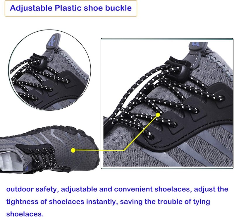 Water Shoes for Men & Women - Quick Dry Barefoot Aqua Footwear for Swimming, Beach, & Hiking | Lightweight & Flexible