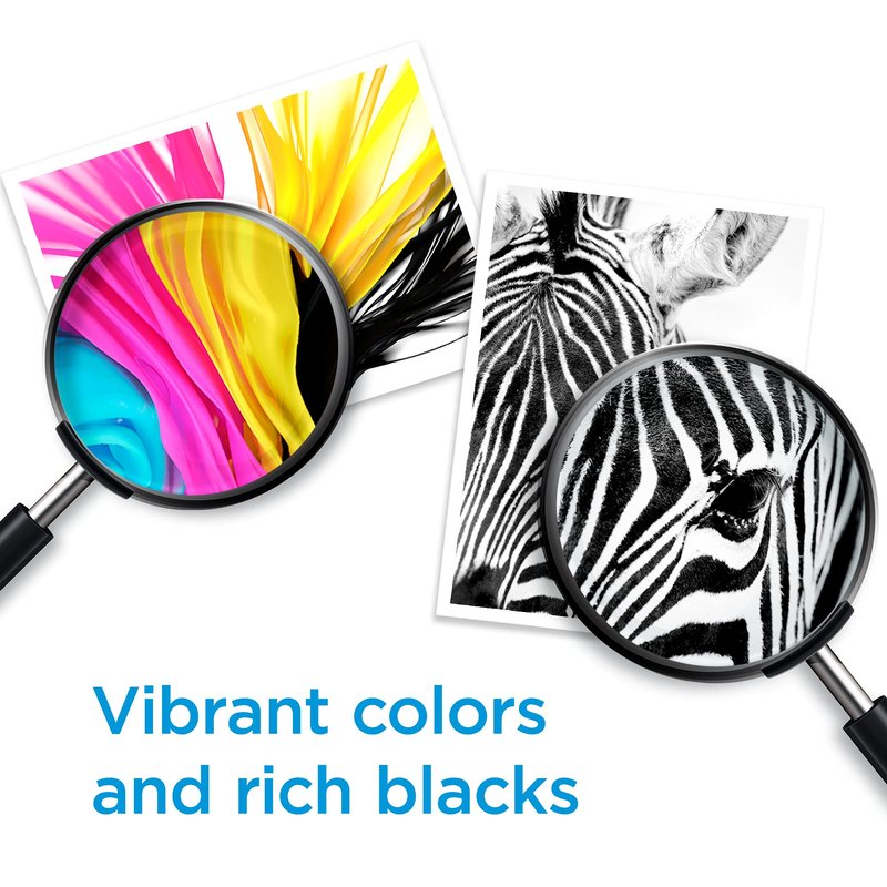 HP 64 Black & Tri-Color Ink Cartridges Printers (Combo Pack) | Works with Printer Series: Inspire 7950e; Envy Photo 6200, 7100, 7800; Tango | Eligible for Instant Ink | X4D92AN