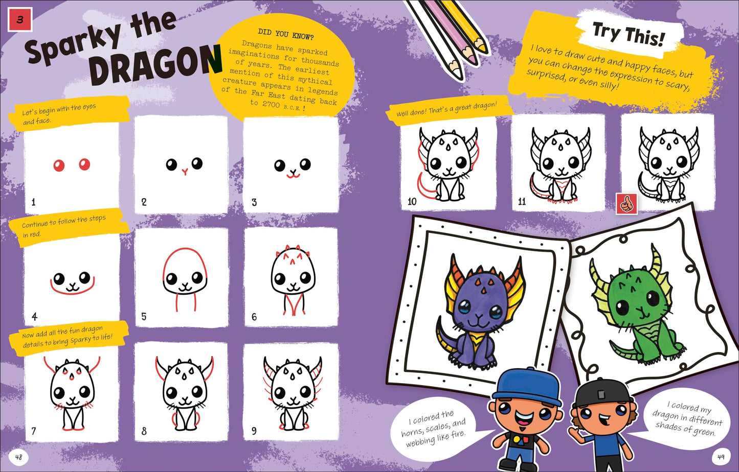 Draw with Art for Kids Hub Animals Paperback Jensen, Rob Art for Kids Hub