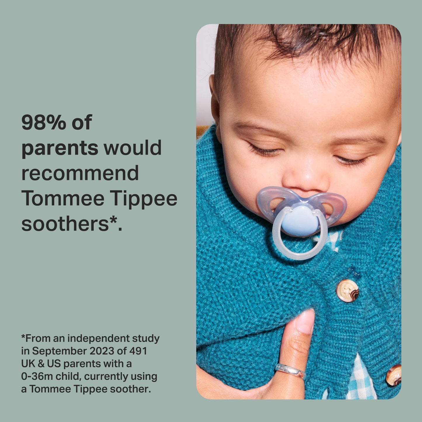 Tommee Tippee Nighttime Soothers, 6-18m, 6 Pack, Glow in The Dark, Varied Colours and Designs, Symmetrical Orthodontic Dummy, BPA-Free Silicone Teat