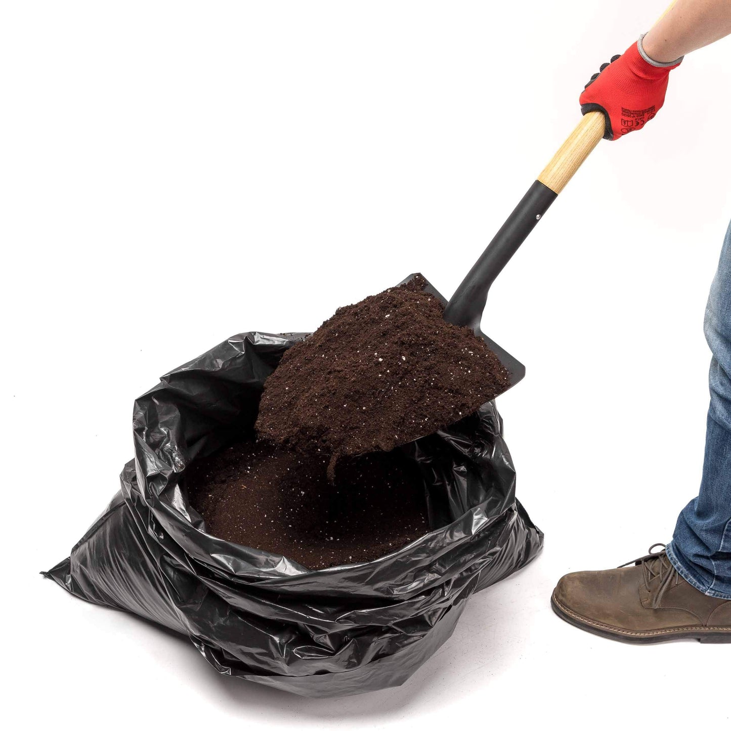 Relevo 150L Heavy Duty Bin Bags, Bin Liners, Black Bin Bags with A 100kg Weight Resistance, 100% Recycled, Water Resistant Rubble Sacks Heavy Duty