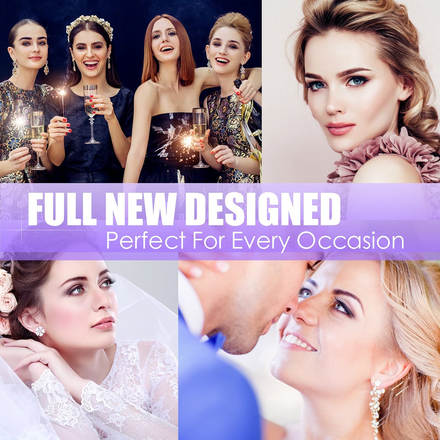 DEJAVIA Magnetic Lashes [10 Pairs], Premium Natural Looking, Reusable Lightweight Wispy Strong Magnetic Eyelashes with Applicator and Tweezers, No Glue Needed