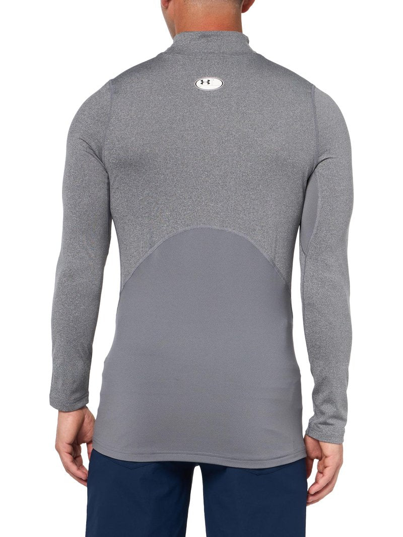 Under Armour Men's ColdGear Armour Fitted Mock, (600) Red / / White, X-Large Tall