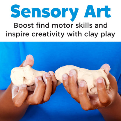 Faber-Castell Pottery Studio - Complete Pottery Wheel and Painting Kit for Beginners, 3 lbs of Sculpting Clay and Tools (Ages 8+)