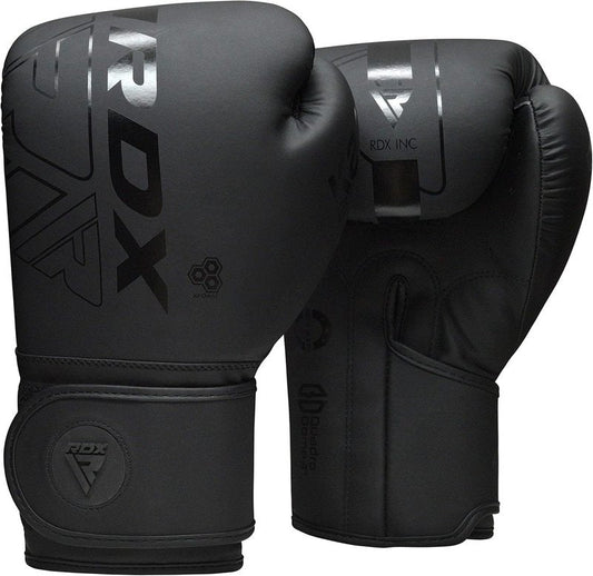 RDX Boxing Gloves - Pro Training Sparring MMA Kickboxing | Maya Hide Leather, Ventilated Palm, 8-18 Oz Sizes