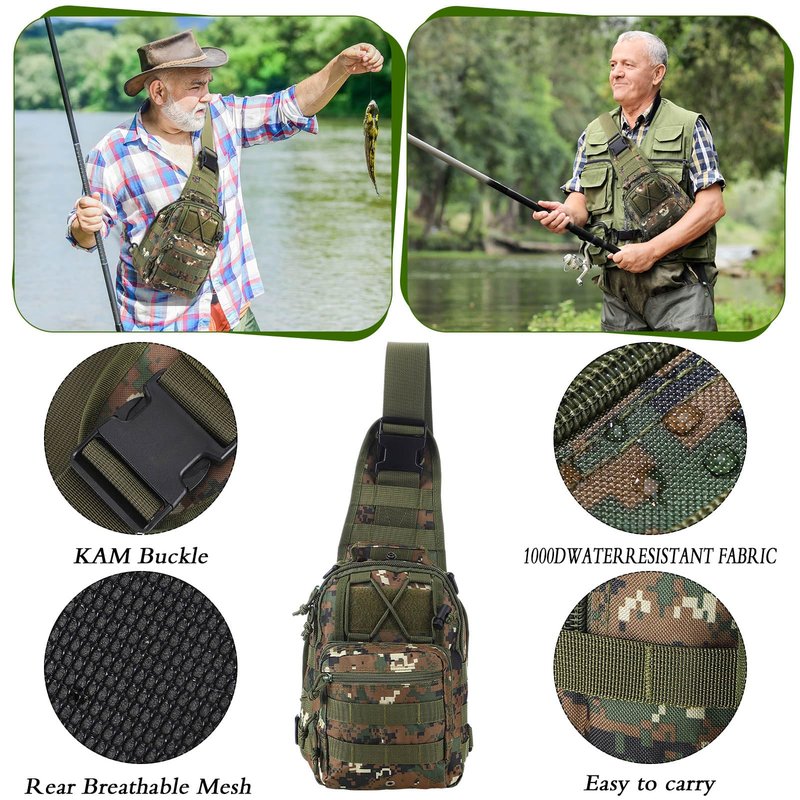 Seenelling 482 Pcs Fishing Tools Kit Fishing Accessories Kit Include Fish Hook Lures Hook Remover Lip Gripper Backpack for Men Women Gifts(Camo)