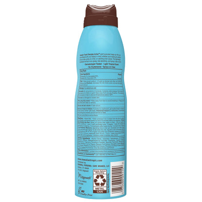 Hawaiian Tropic Everyday Active Spray Sunscreen SPF 50 | Body Sunscreen Spray SPF 50, Sunblock, Oxybenzone-Free, 6oz each Twin Pack