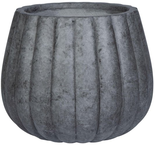 Safavieh Outdoor Collection Kaston Grey Concrete Planter (Fully Assembled)