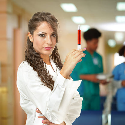 JOYIN 36pk Retractable- Syringe Pens Bulk Party Favors Fun Nurse Pens, Multi Color Novelty Nursing School Supplies, Halloween Party Favors