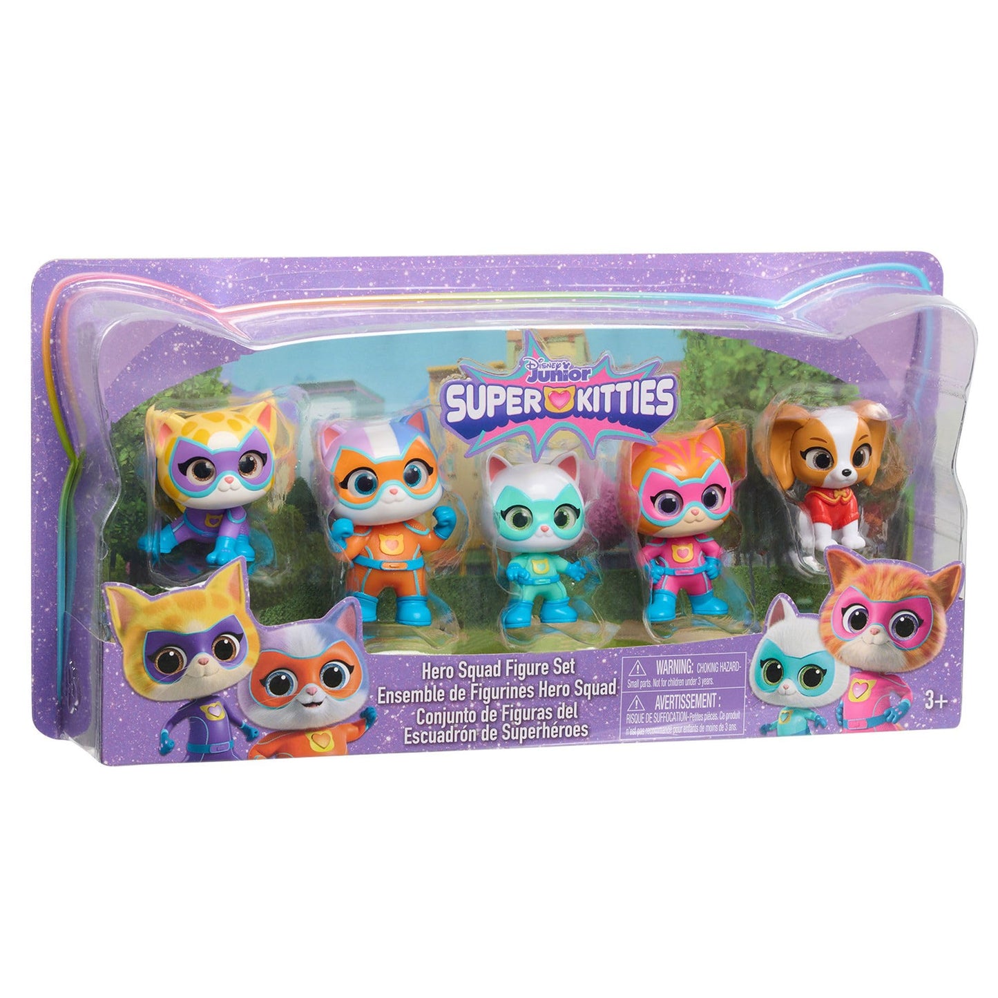 Just Play SuperKitties Hero Squad Figure Set