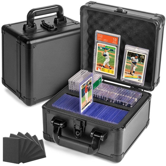 Pulchra Graded Card Storage Box, Top Loaders Case, Sports Trading Box, Slab PSA MTG CSG SGC Magnetic Holder, Waterproof Carrying Case, Collector Storage Boxes
