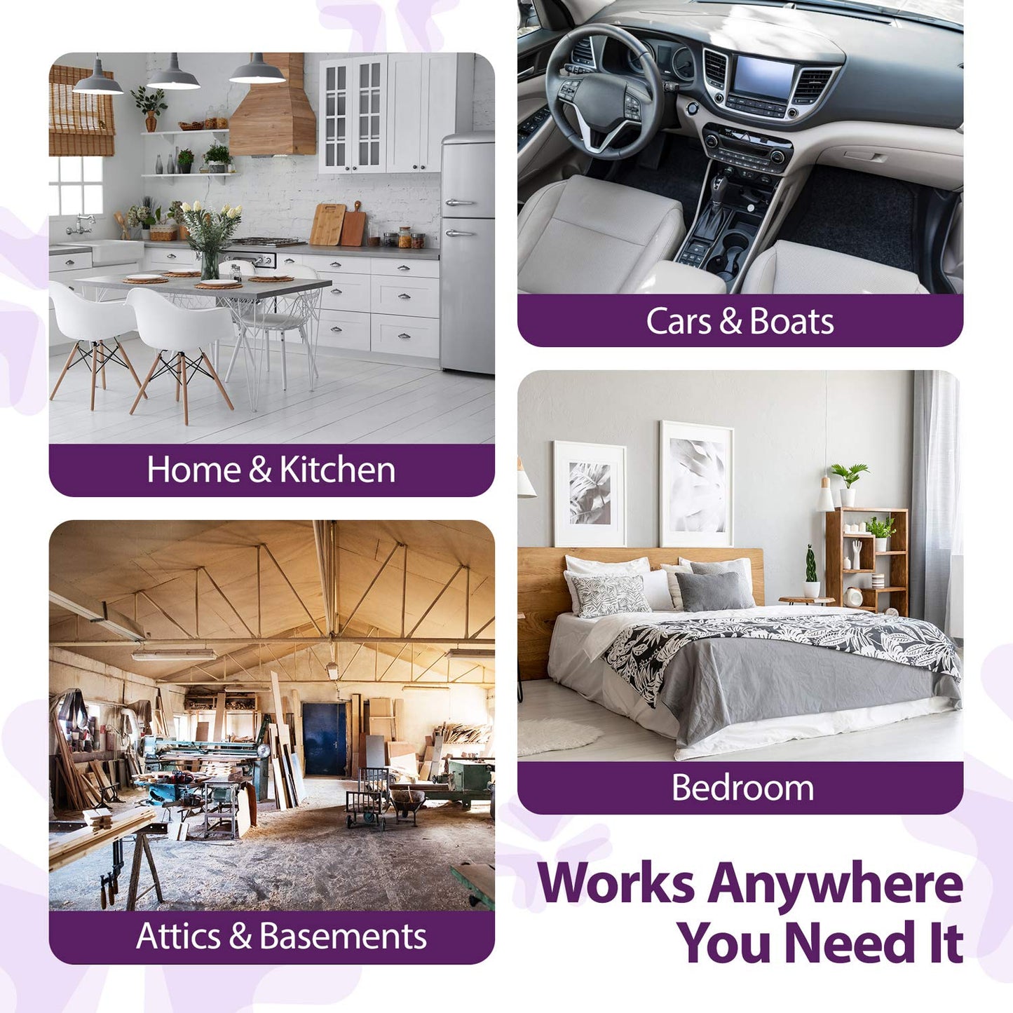 Home Sanitizer Solutions Ozone Generator for Home and Commercial Use -10,000mg/h, O3 Air Purifier and Ionizer Machine