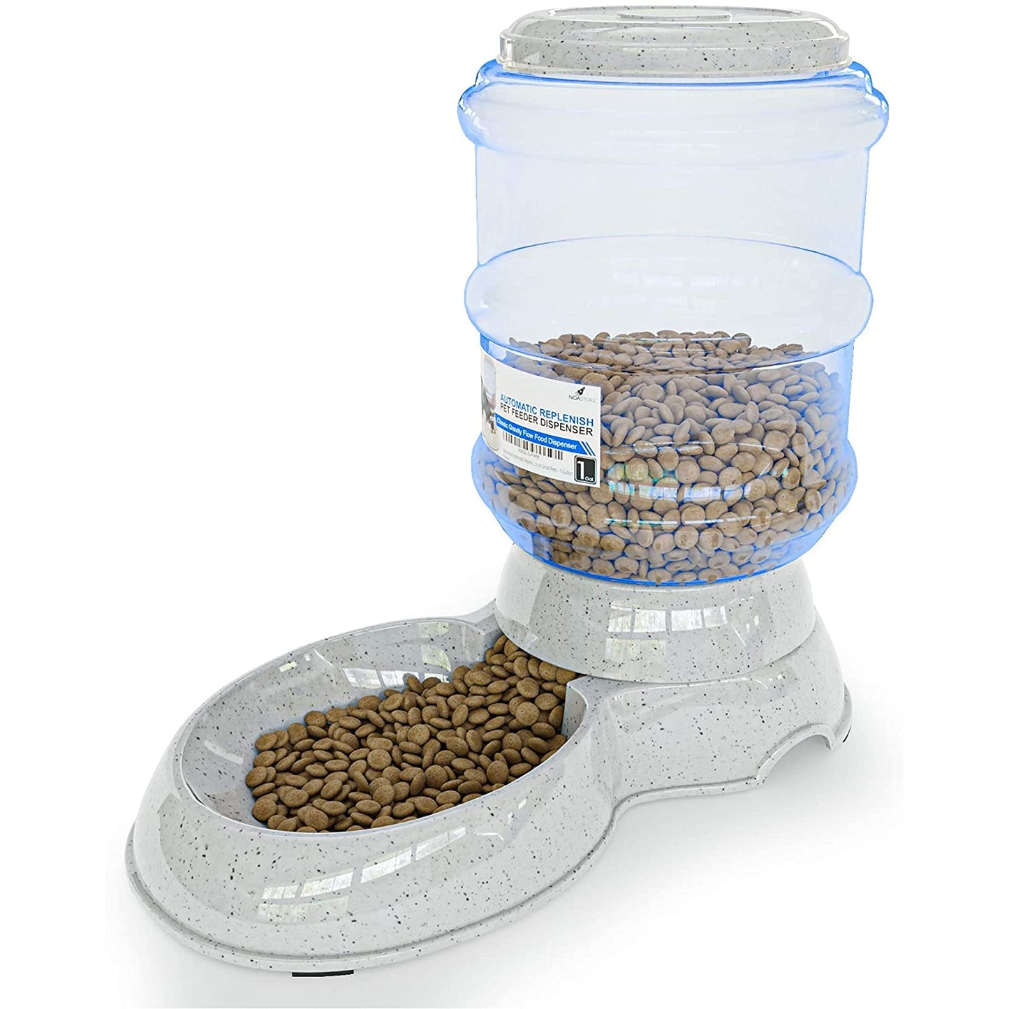 Noa Store Automatic Pet Feeder | Gravity Food Dispenser for Cats and Dogs - Feeding Supplies