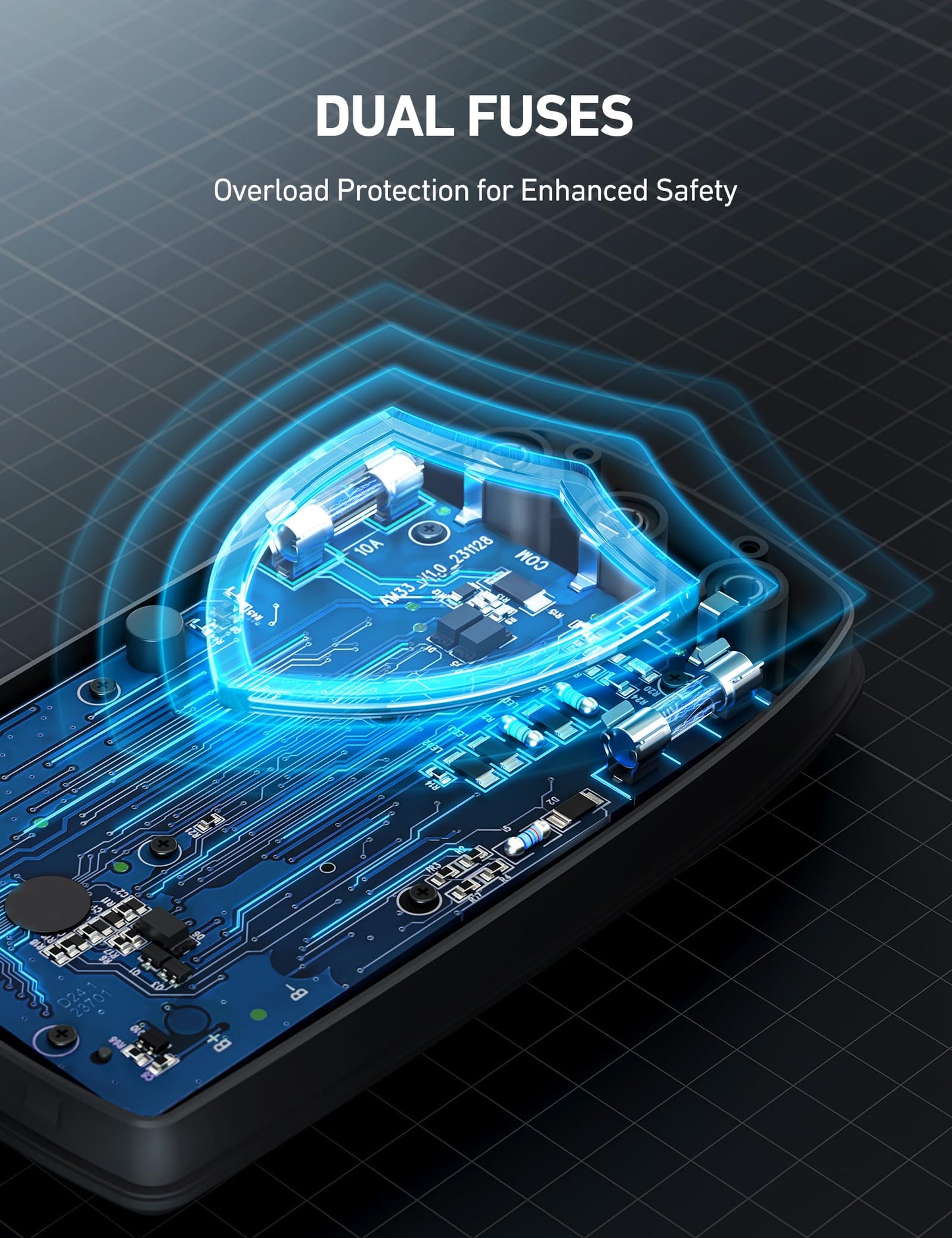 AstroAI Digital Multimeter Tester 2000 Counts with DC AC Voltmeter and Ohm Volt Amp Meter; Measures Voltage, Current, Resistance, Continuity and Diode, Blue
