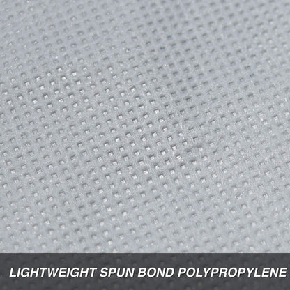 Budge Lite Car Cover Dirtproof, Scratch Resistant, Breathable, Dustproof, Car Cover Fits Sedans up to 200", Gray