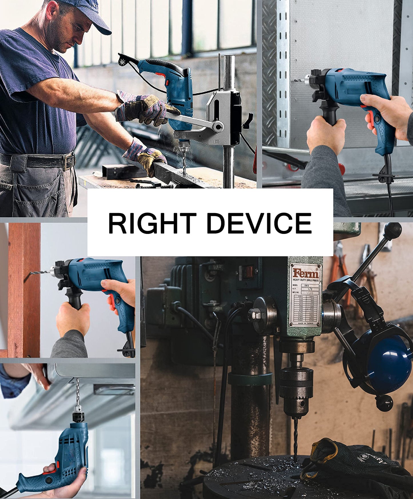 DelitonGude 1/8''inch HSS M35 Cobalt Twist Drill Bits,High Speed Steel,Pack of 10,Suitable for Steels,Cast Iron,Stainless Steels and Other Hard Metals(1/8inch)