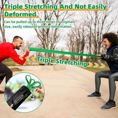 ACTIVE FOREVER Resistance Band,Pull up Assist Band,Fitness Band,Suitable for Boosting Strength,Yoga, Exercise(Green)