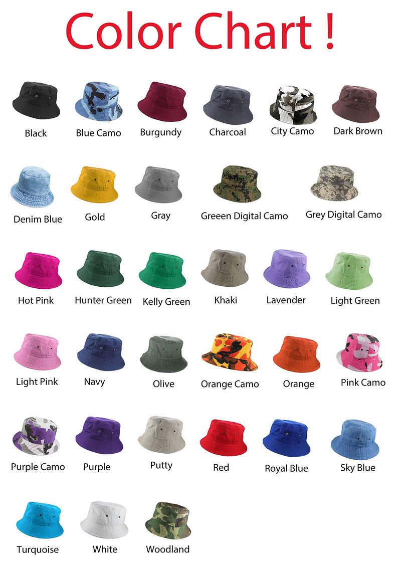Gelante Solid Color 100% Cotton Bucket Hat for Women and Men Packable Travel Summer Beach Hat 1900-Burgundy-S/M