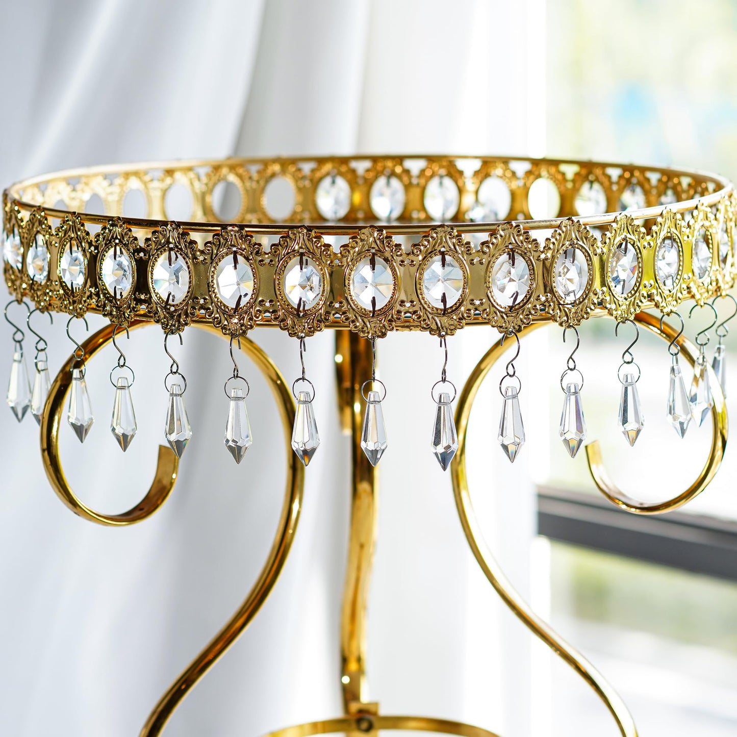 H&D 50pcs 38mm Crystal Icicle Pendant Chandelier Prisms Drops Lamp Candle Holders Curtain DIY Parts(Clear)